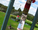 Guerilla Knitting / Knitted Graffiti