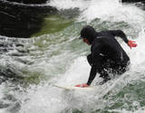 Munich River Surfer